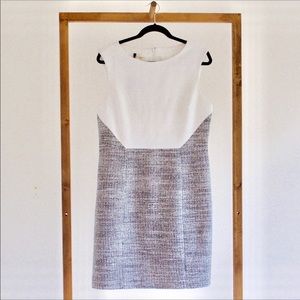NWT 4.Collective Tweed Tank Pencil New Midi Dress